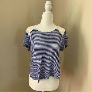 Townsen Striped Crop Tee
